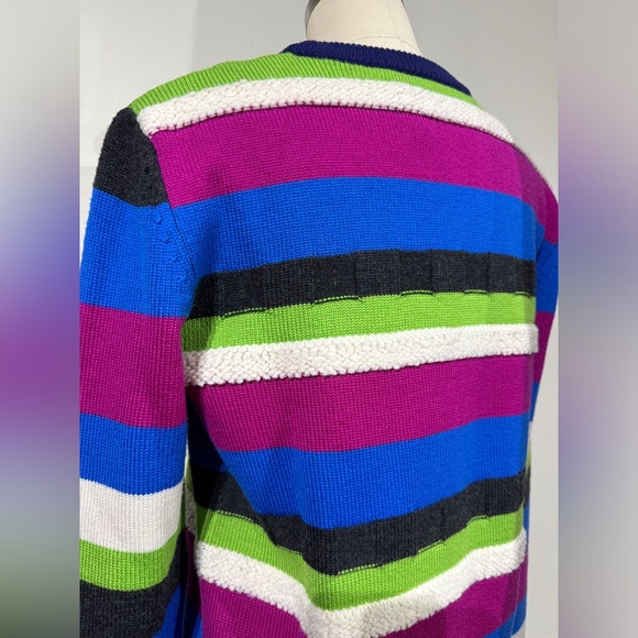 730$ JW ANDERSON SWEATER STRIPES WOOL SIZE SMALL - Picture 7 of 10